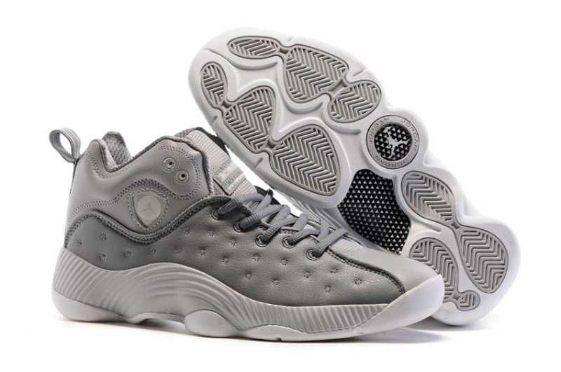 Air Jordan Jumpman Team II19 Grey Shoes On Sale - Click Image to Close